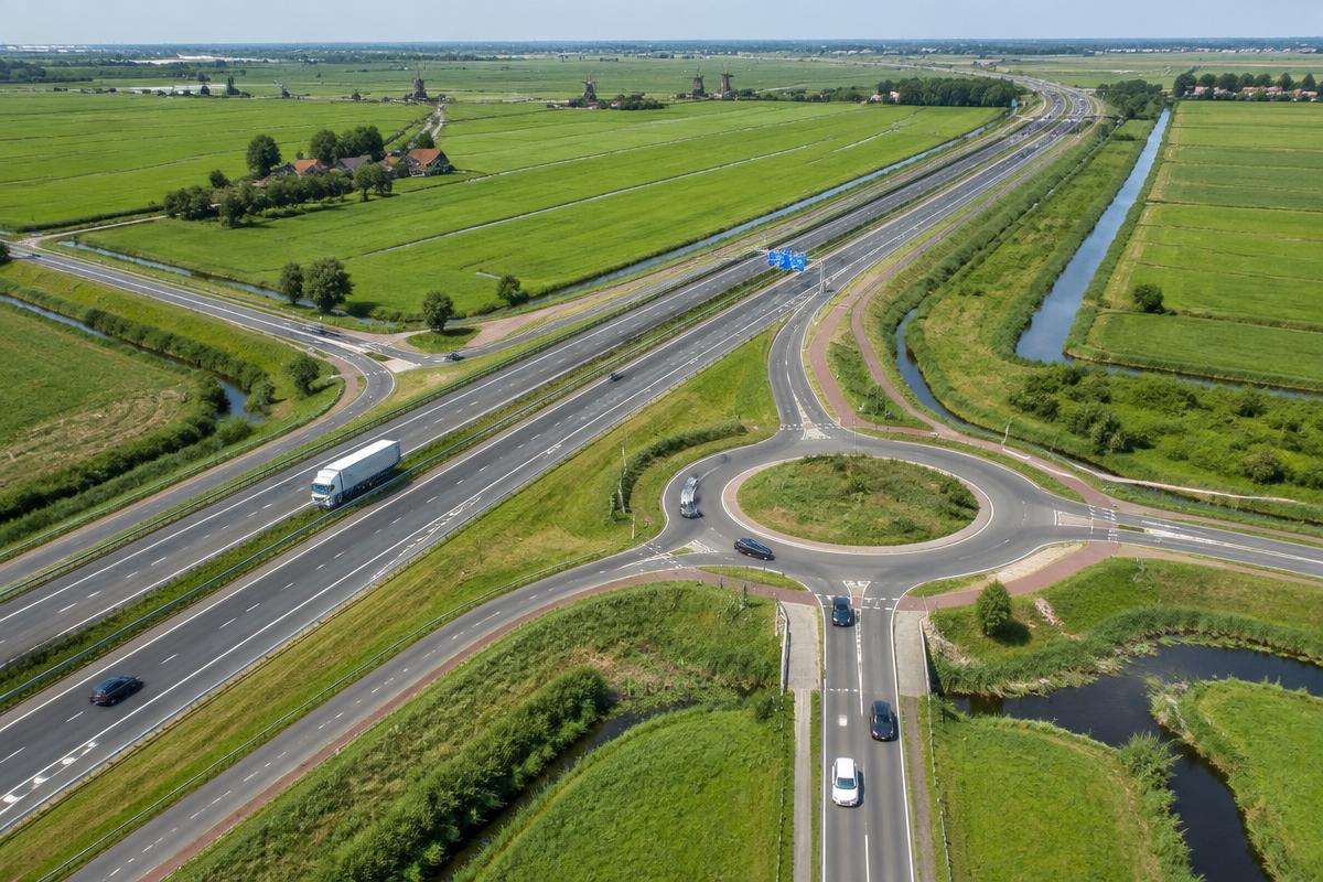 Lesgebied van Rijschool van Nederland